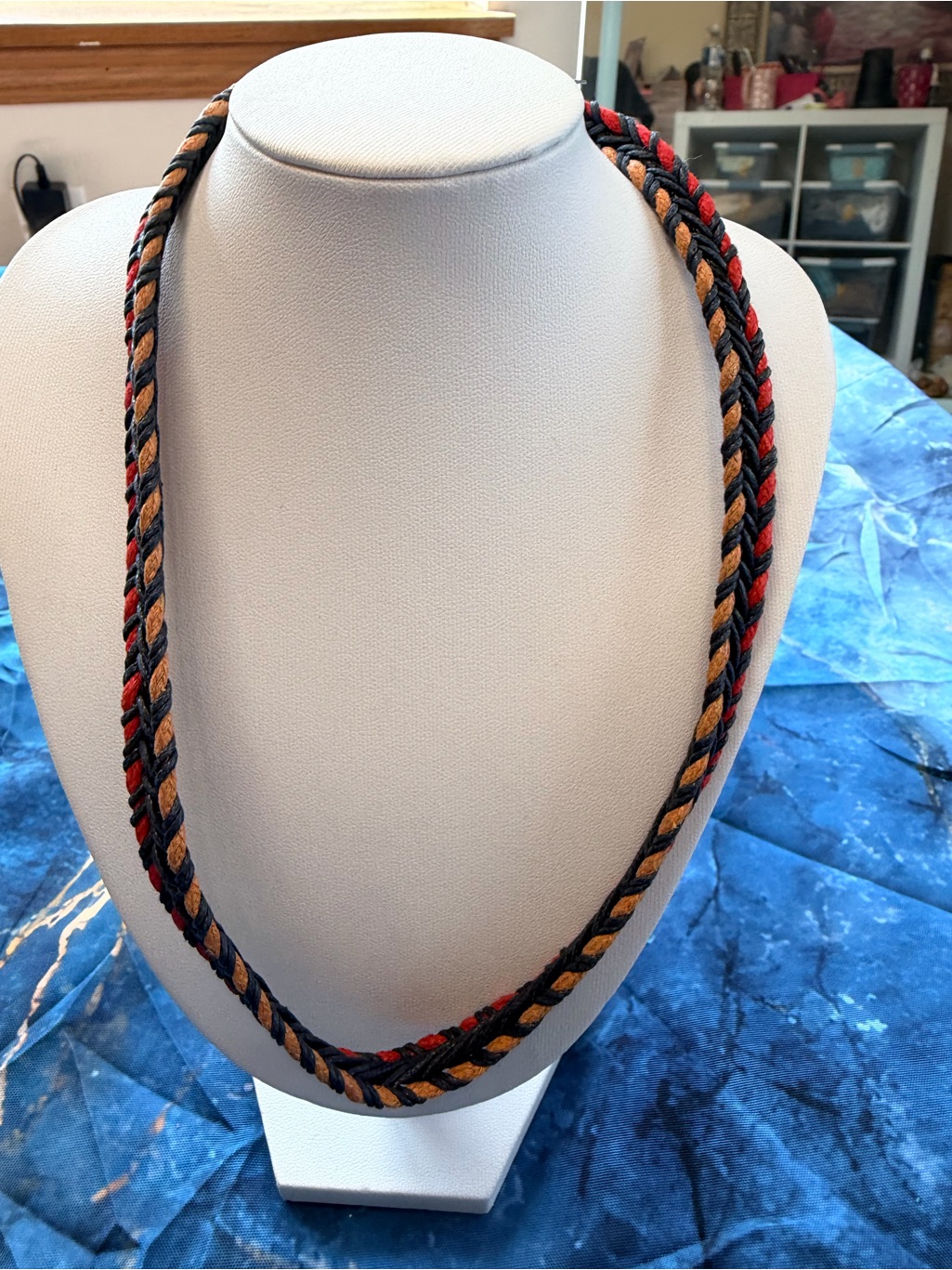 Men’s Rope Necklace Nwt!